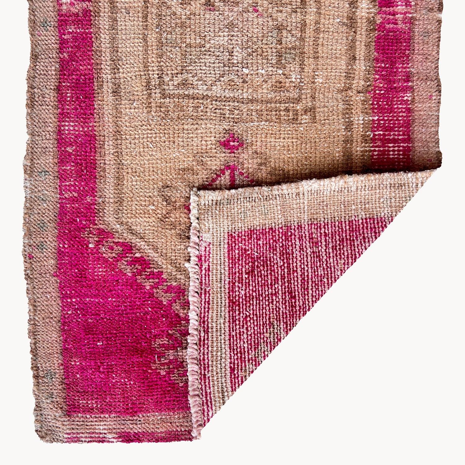 Asati Vintage Turkish Mini Rug | 1'8" x 3'