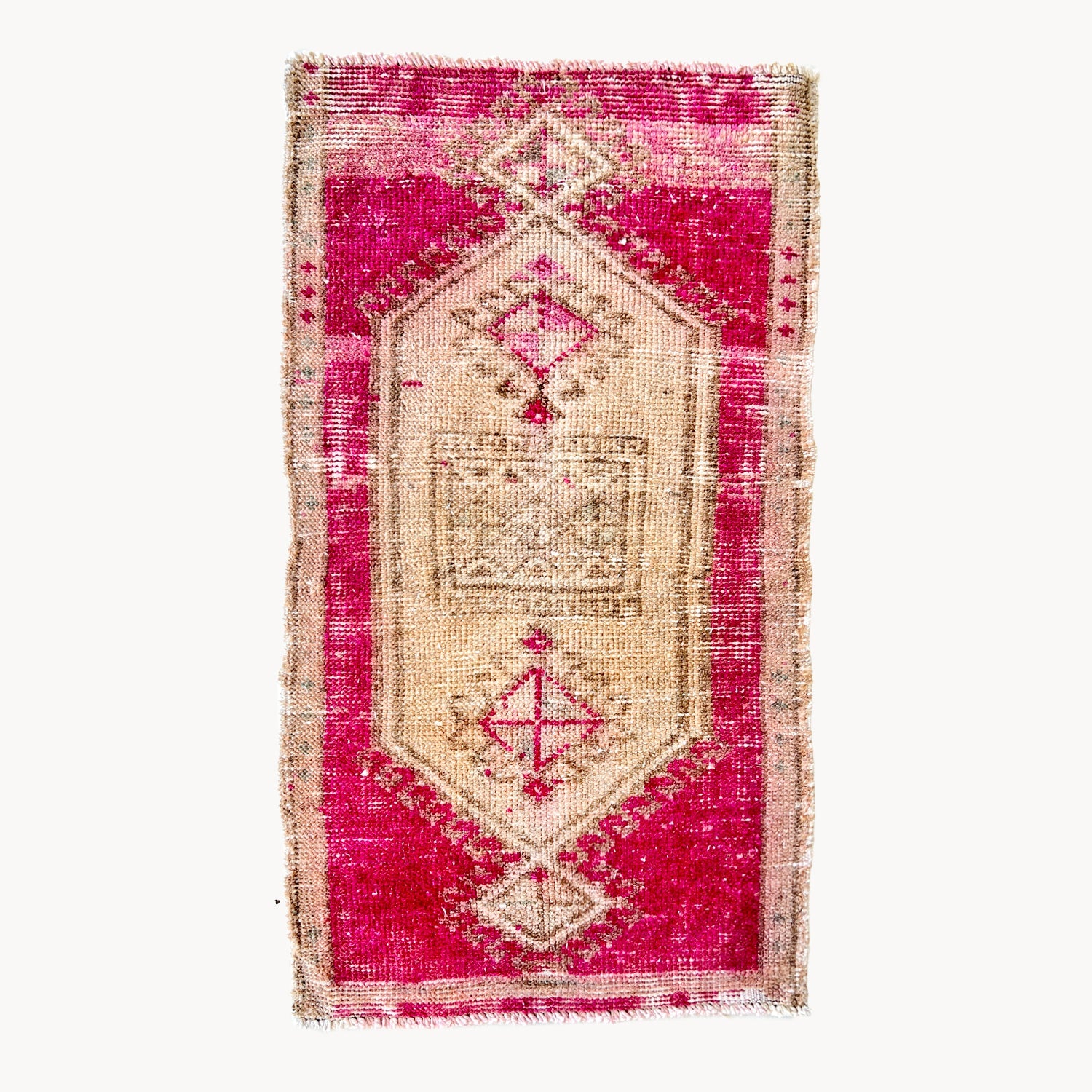 Asati Vintage Turkish Mini Rug | 1'8" x 3'