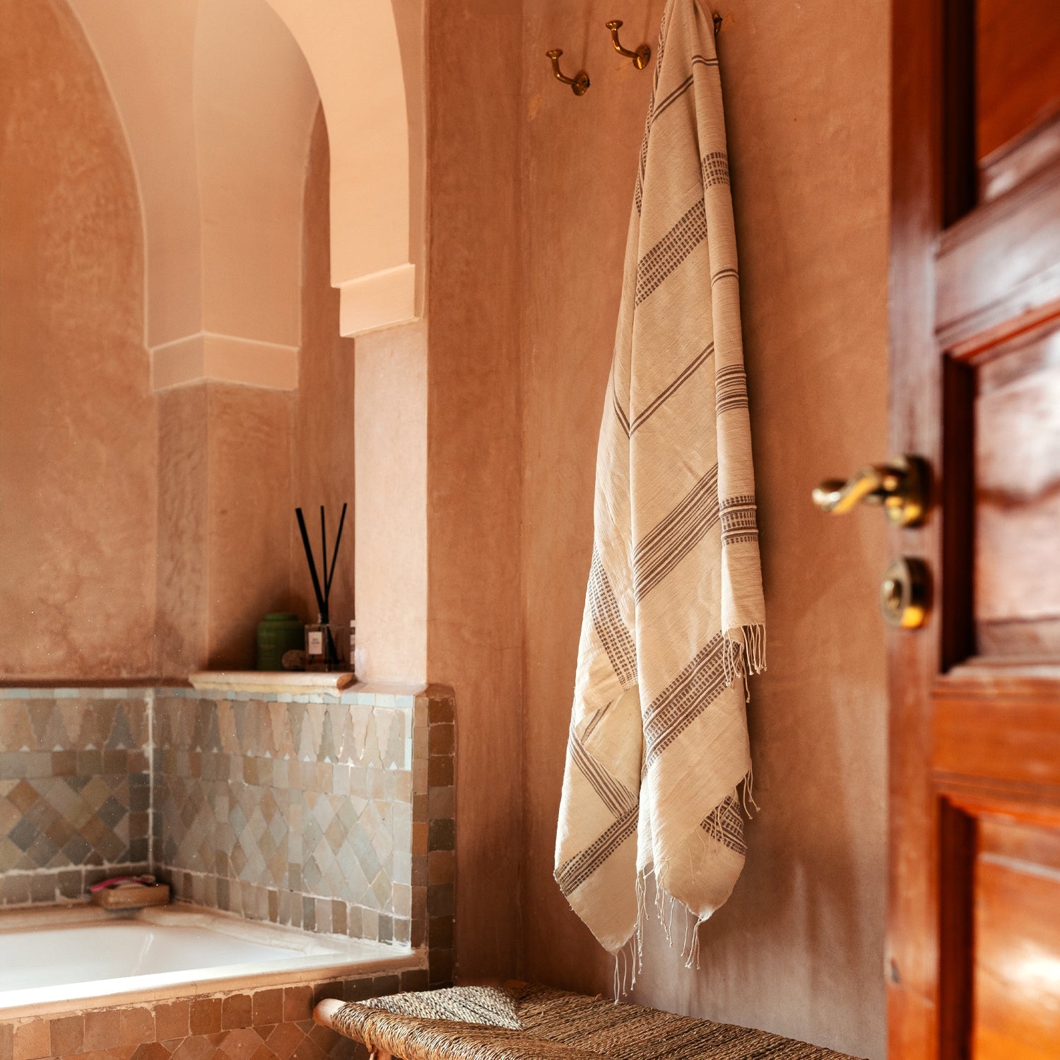 Aden Cotton Handwoven Bath Towel